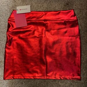 Metallic Mini Skirt NWT Size L